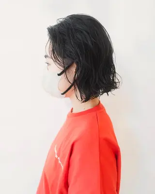 ショート RikO *. ショートヘア/パーマのヘアスタイル