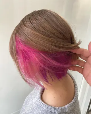 ショート カラー 美容室 HAKUAのヘアスタイル