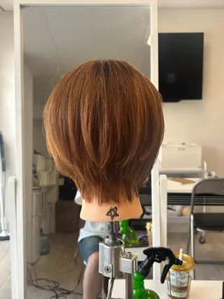 ショート 篠田 奈々のヘアスタイル