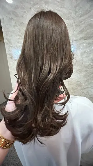 セミロング カラー 🍓 JURiA 🍓のヘアスタイル