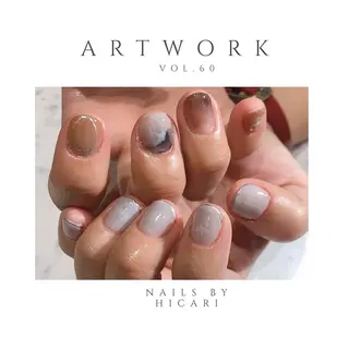 ショート カラー キッズ ネイル マツエク・マツパ illum hicariのネイルデザイン