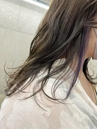セミロング カラー 浦安美容師🌈 Mayaのヘアスタイル