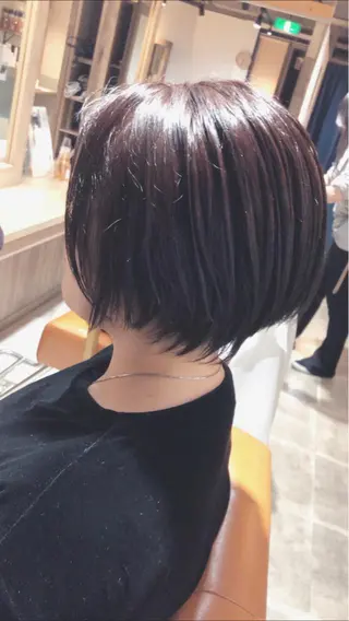 ショート カラー 🎖大人ショート🎖 河越守のヘアスタイル