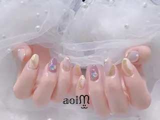 ネイル 葵うさぎ AIのネイルデザイン