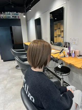 ミディアム カラー 川越ハイトーン🧸 Yumaのヘアスタイル