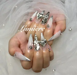 ネイル Lumière｜ ロング｜ワンホンのネイルデザイン