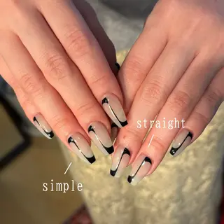 セミロング quron nail [yui]のネイルデザイン