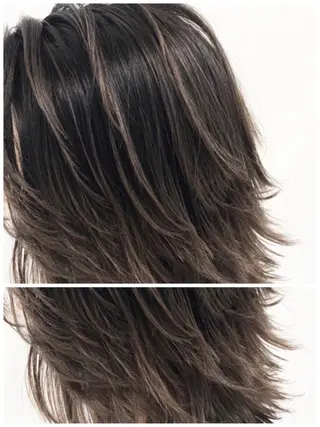 ミディアム 白井 秀太郎のヘアスタイル