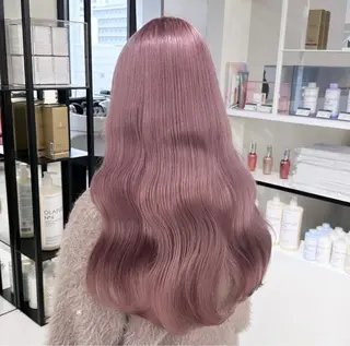 ロング ばんば ももかのヘアスタイル