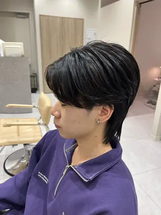 メンズ Ken 縮毛矯正/韓国風ヘアのヘアスタイル