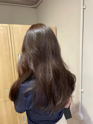 カラー レイヤーカット🍏 オリーブ/ののかのヘアスタイル