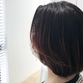 セミロング カラー ヘアアレンジ ✨🌿大人可愛い愛さ れhair🌿✨松本のヘアスタイル
