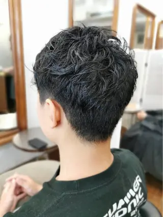 メンズ 上間 洋子のヘアスタイル