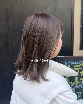 ミディアム カラー 韓国・ナチュラル特化 naoki.のヘアスタイル