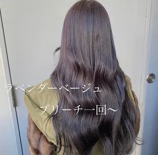 ロング カラー ヘアアレンジ 韓国/トレンド レイヤー【101】のヘアスタイル