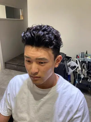 パーマ メンズ 男のスタイル革命 健太郎✂︎のヘアスタイル