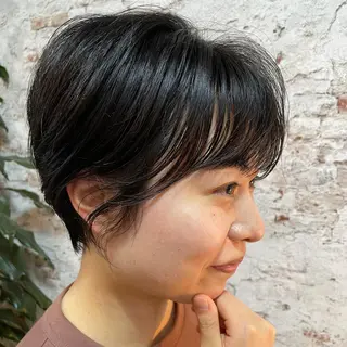 ショート 藤本 夢のヘアスタイル