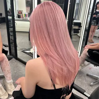ロング カラー 梅田/韓国ヘア/ エクステ🤖ヒナのヘアスタイル