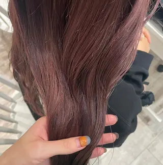 ロング カラー ヘアアレンジ/ 暖色🩵hazukiのヘアスタイル