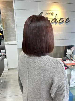 ショート 縮毛矯正✖髪質改善 仁木伸明のヘアスタイル