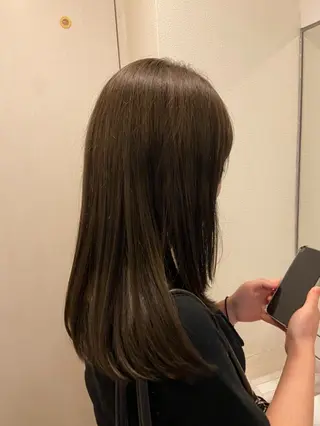 カラー UNBIRTHDAY いずみのヘアスタイル