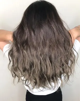 ロング カラー 美髪矯正・レイヤー 倉友哉のヘアスタイル