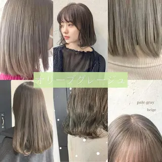 ミディアム カラー ヘアアレンジ ami /原宿/表参道のヘアスタイル