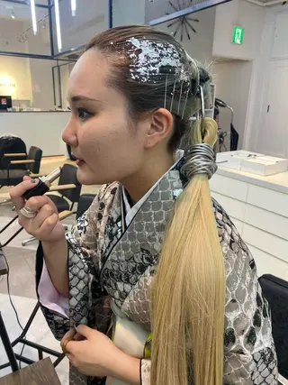 ヘアアレンジ 【似合わせ提案】鈴木 舞のネイルデザイン