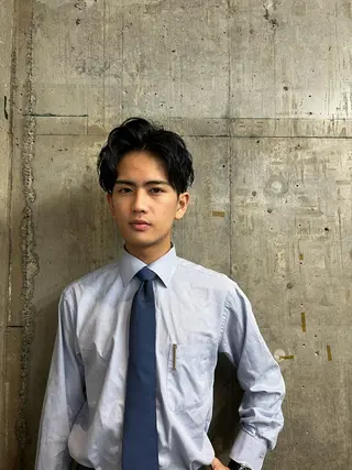 ショート カラー パーマ メンズ メンズパーマ /SUNAOのヘアスタイル