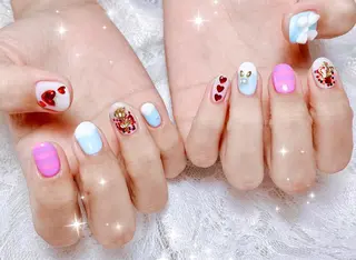 ネイル FLARE NAIL フレアネイルのネイルデザイン