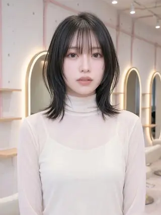 ミディアム GULGUL 小関 伊吹のヘアスタイル