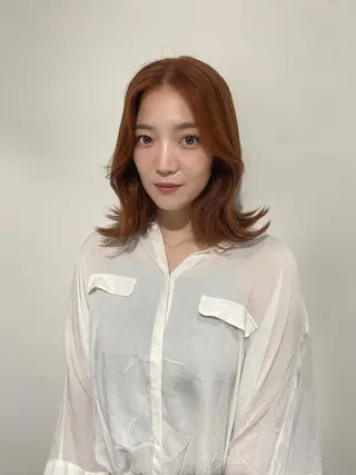 カラー RISAKO レイヤーカット🎀のヘアスタイル