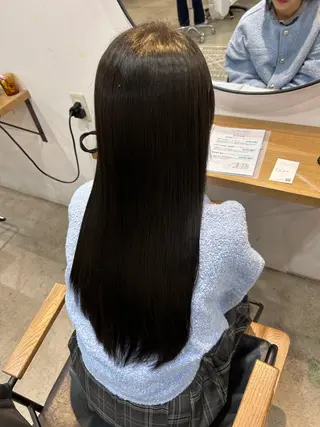 ロング カラー 梅田Lolonois miuのヘアスタイル