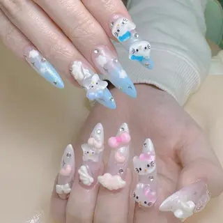 ネイル princess スカルプ専門店のネイルデザイン