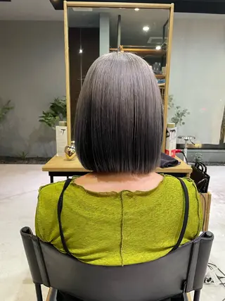 ミディアム カラー 艶髪/透明感カラー/ 韓国/nonokaのヘアスタイル