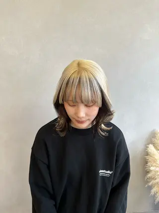 カラー 谷山 葵のヘアスタイル