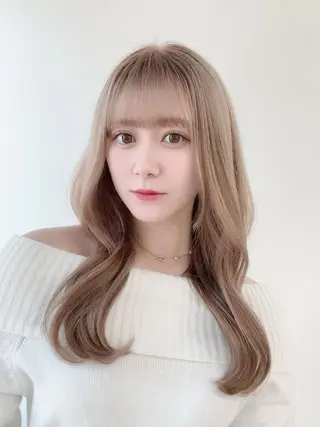 セミロング カラー パーマ ヘアアレンジ メンズ キッズ ネイル マツエク・マツパ アイブロウ 渋谷レイヤーカット❌ 縮毛矯正専門/武田涼のヘアスタイル