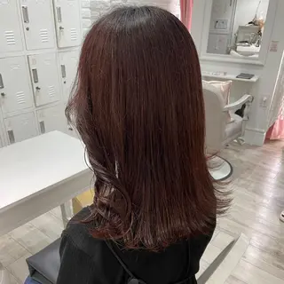 カラー ヘアアレンジ/ 暖色🩵hazukiのヘアスタイル