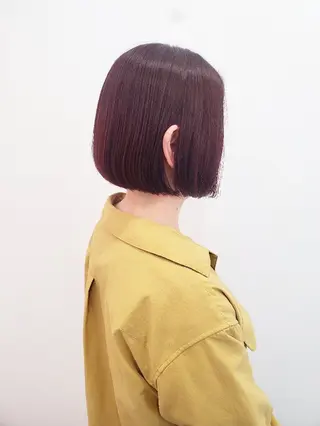 ショート カラー 齋藤 愛美のヘアスタイル