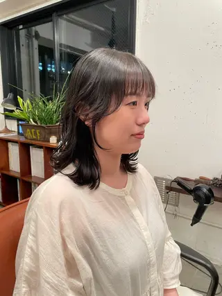 ミディアム S.表参道/ 菜々海のヘアスタイル