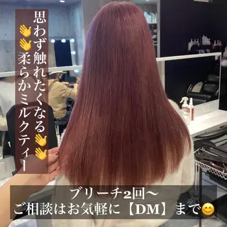 ロング カラー メンズ 柔らかカラー/ レイヤーYUTO🧋のヘアスタイル