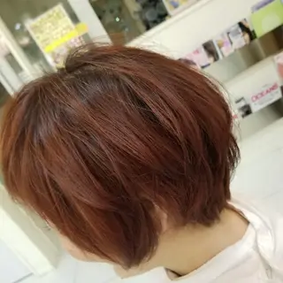 カラー SALOWIN栄 高須大貴のヘアスタイル