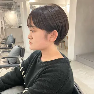 ショート カラー ショート〜ボブ✂︎ 武蔵小杉 南澤佑介のヘアスタイル