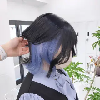 ロング カラー ヘアアレンジ メンズ ブリーチ博士 MASATOのヘアスタイル