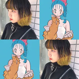 ミディアム 天神レイヤーカット No.1💖マユカのヘアスタイル