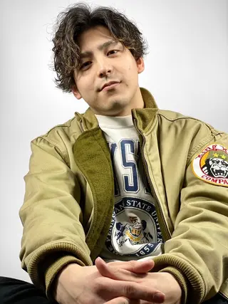 ミディアム パーマ 渡邉 慎⚠︎注意事項必読のヘアスタイル