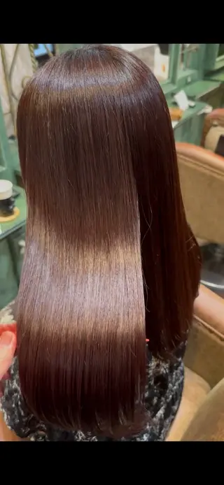 セミロング ケイジ✨透明感 /艶カラー✨のヘアスタイル