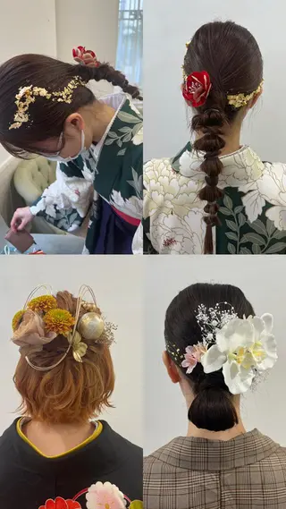 ヘアアレンジ メンズパーマ モデル募集🎀ユウリのヘアスタイル