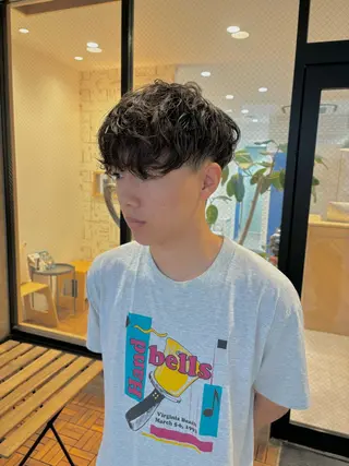 パーマ メンズ 【メンズショート 特化】村斎　伶次のヘアスタイル