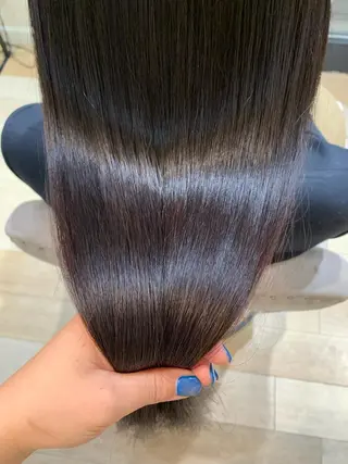 ロング パーマ 艶髪レイヤー上田 紗也🇰🇷💗のヘアスタイル